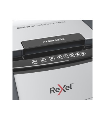 Destructora de documentos rexel optimum auto 150m eu negro