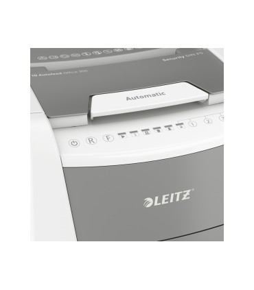 Destructora de documentos leitz iq auto office 300 p5 blanca