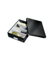 Caja almacenamiento leitz click & store mediana color negro 280x100x370 mm