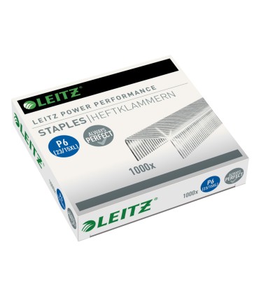 Grapas leitz 23 15 xl galvanizada caja de 1000 unidades