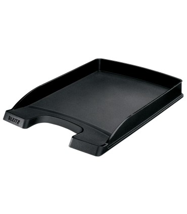 Bandeja sobremesa leitz plus slim color negro