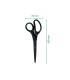 Tijeras leitz premium titanium antiadherente 180 mm color negro