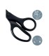 Tijeras leitz premium titanium antiadherente 180 mm color negro
