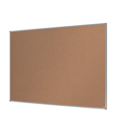 Tablero de anuncios nobo essence corcho marco aluminio 1500x1000 mm