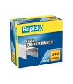 Grapas rapid n 24/6 strong galvanizada caja de 5000 unidades