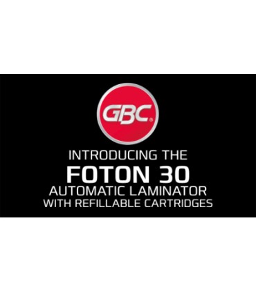 Repuesto para plastificadora gbc foton din a4 75 micras bobina 564 mt brillo