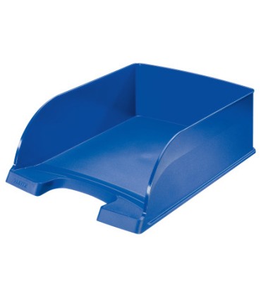 Bandeja sobremesa leitz plus jumbo opaca color azul 255x357x103 mm