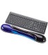 Reposamunecas kensington duo gel teclado color negro azul 240x182x25 mm