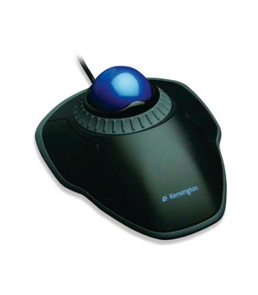 Raton trackball kensington optico orbit con rueda desplazamiento usb cable 150 cm