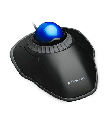 Raton trackball kensington optico orbit con rueda desplazamiento usb cable 150 cm