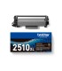 Toner brother tn2510xl mfc l2860dwe l2627dwe l2400dwe negro 3000 paginas