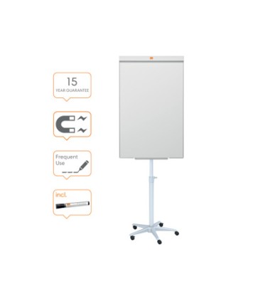 Pizarra conferencia nobo classic nano clean magnetica acero lacado 2000x600x700 mm