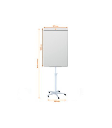 Pizarra conferencia nobo classic nano clean magnetica acero lacado 2000x600x700 mm