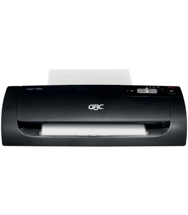 Plastificadora gbc fusion 1000l din a4 4 rodillos hasta 2x75 mc color negro