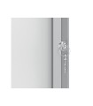 Vitrina de anuncio nobo premium plus blanca magnetica para exterior 8 x din a4 692x972x45 mm