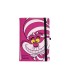 Cuaderno de notas premium disney alicia con gomilla din a5