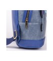 Mochila casual cerda moda aplicaciones stitch 195x240x110 mm