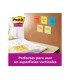 Bloc de notas adhesivas quita y pon post it super sticky carnival 100 pefc 76x127 mm pack de 6 blocs colores