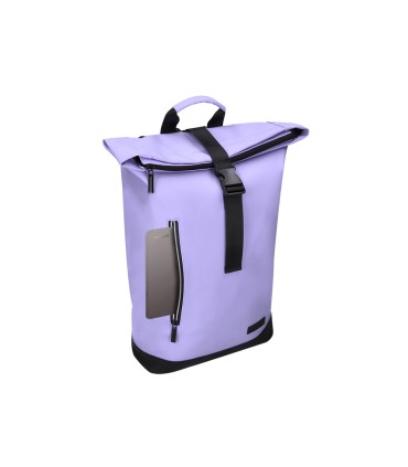 Cartera antartik mochila waterproof enrollable diseno casual color lavanda 480x130x280 mm