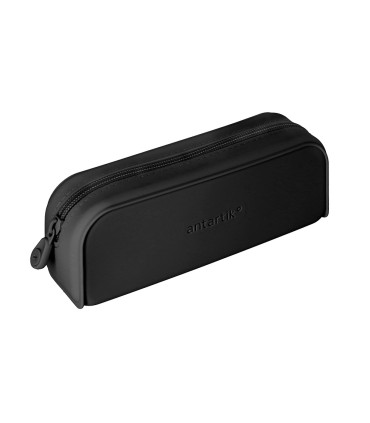 Estuche portatodo antartik prisma silicona soft rectangular 185x50x75 mm negro