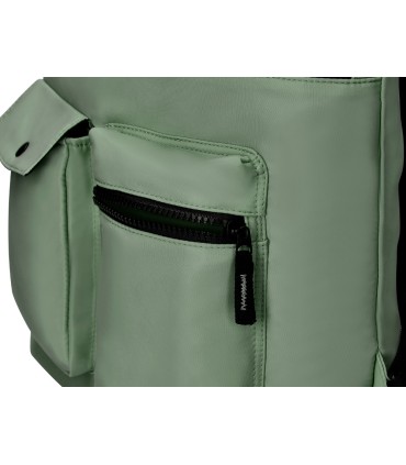 Cartera antartik bolso mochila casual color verde 400x120x390 mm