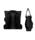 Cartera antartik bolso mochila casual color negro 400x120x390 mm