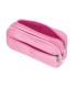 Estuche portatodo antartik 3 compartimentos companero de mochila color rosa 100 x 60 x 220 mm