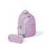 Mochila antartik multibolsillo 19l compartimento para portatil y tablet color morado 450 x 160 x 300 mm