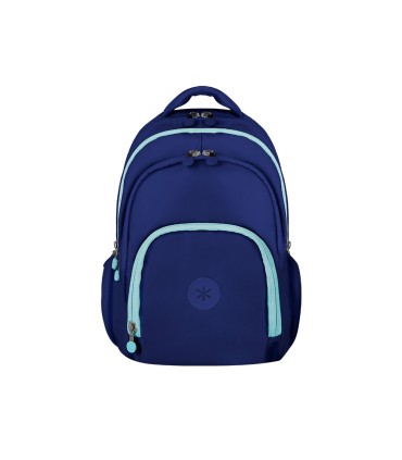 Mochila antartik multibolsillo 19l compartimento para portatil y tablet color azul marino 450 x 160 x 300 mm