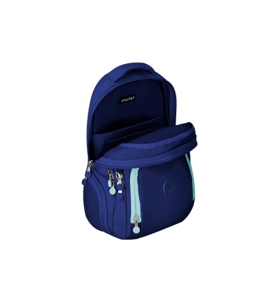 Mochila antartik multibolsillo 19l compartimento para portatil y tablet color azul marino 450 x 160 x 300 mm