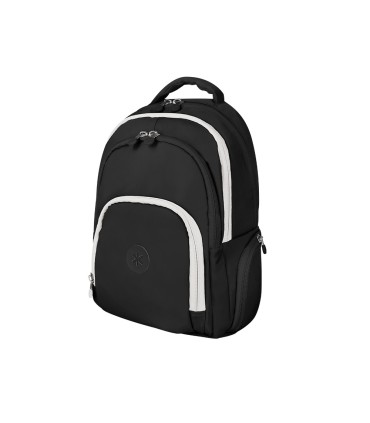 Mochila antartik multibolsillo 19l compartimento para portatil y tablet color negro450 x 160 x 300 mm