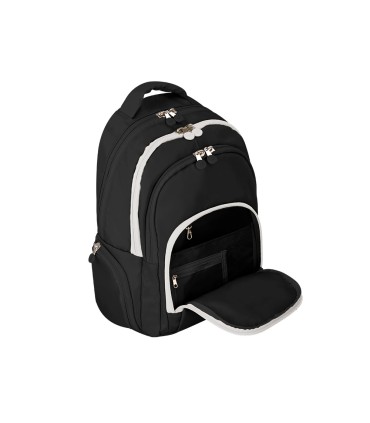 Mochila antartik multibolsillo 19l compartimento para portatil y tablet color negro450 x 160 x 300 mm