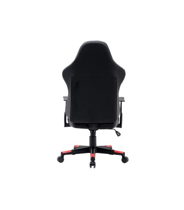 Silla q connect gaming orvieto simil piel base metalica alt max 1200 anc 650 prof 650 mm ruedas premium negro rojo