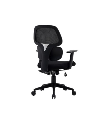 Silla q connect oficina ancona malla base metalica alt max 1110 anc 660 prof 590 ruedas premium color negro