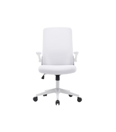 Silla q connect oficina alba malla base metalica alt max 1110 anc 610 prof 580 ruedas premium color blanco