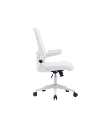 Silla q connect oficina alba malla base metalica alt max 1110 anc 610 prof 580 ruedas premium color blanco