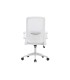 Silla q connect oficina alba malla base metalica alt max 1110 anc 610 prof 580 ruedas premium color blanco