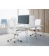 Silla q connect oficina alba malla base metalica alt max 1110 anc 610 prof 580 ruedas premium color blanco