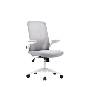 Silla q connect oficina alba malla base metalica alt max 1110 anc 610 prof 580 ruedas premium color gris