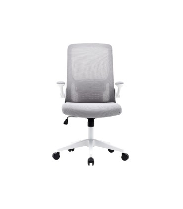 Silla q connect oficina alba malla base metalica alt max 1110 anc 610 prof 580 ruedas premium color gris