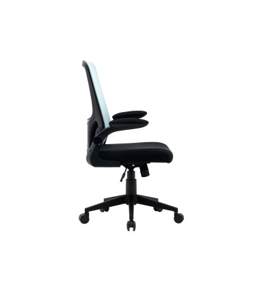 Silla q connect oficina alba malla base metalica alt max 1110 anc 610 prof 580 ruedas premium color negro azul