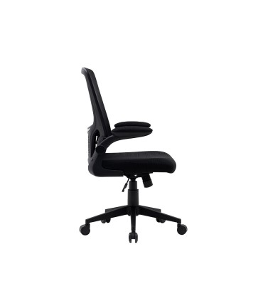 Silla q connect oficina alba malla base metalica alt max 1110 anc 610 prof 580 ruedas premium color negro