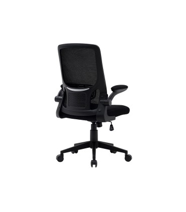 Silla q connect oficina alba malla base metalica alt max 1110 anc 610 prof 580 ruedas premium color negro