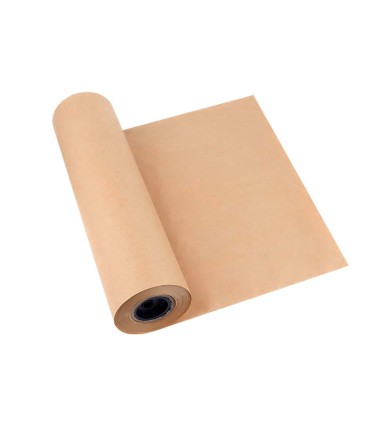 Papel kraft liderpapel marron bobina 1 mt x 714 mt especial para embalaje peso 50 kg