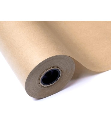 Papel kraft liderpapel marron bobina 1 mt x 714 mt especial para embalaje peso 50 kg