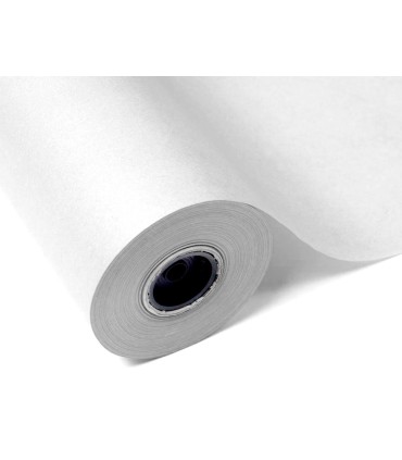 Papel kraft liderpapel blanco bobina 1 mt x 417 mt especial para embalaje peso 25 kg