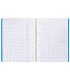 Cuaderno espiral liderpapel a4 micro smart tapa blanda 80h 75gr cuadro 5mm doble margen 4 taladros colores