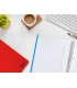 Cuaderno espiral liderpapel a4 micro smart tapa blanda 80h 75gr cuadro 5mm doble margen 4 taladros colores