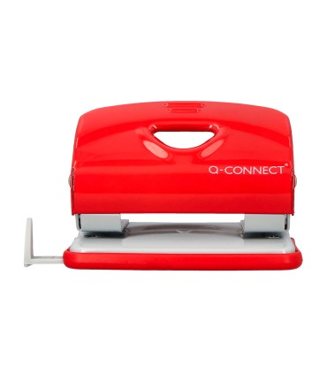 Taladrador q connect kf14219 rojo abertura 2 mm capacidad 20 hojas