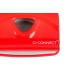 Taladrador q connect kf14219 rojo abertura 2 mm capacidad 20 hojas